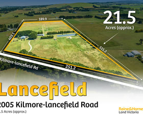 Rural / Farming commercial property for sale at 2005 Kilmore-Lancefield Road Lancefield VIC 3435