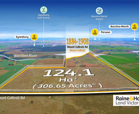 Rural / Farming commercial property sold at 1884-1908 Mount Cottrell Road Mount Cottrell VIC 3024