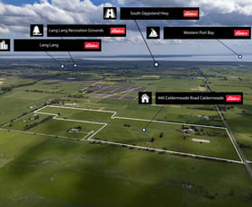 Rural / Farming commercial property sold at 440 Caldermeade Road Caldermeade VIC 3984