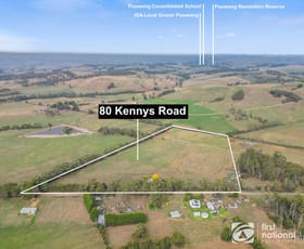 Rural / Farming commercial property for sale at 80 Kennys Road Nyora VIC 3987