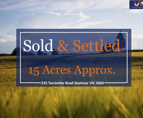 Rural / Farming commercial property sold at 225 Tarcombe Road Seymour VIC 3660