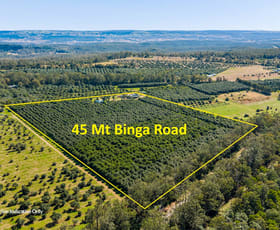 Rural / Farming commercial property for sale at 45 & 57 Mount Binga Road Mount Binga QLD 4314