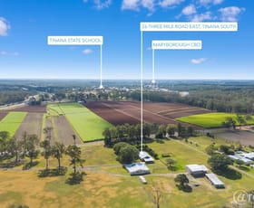 Rural / Farming commercial property for sale at 26 Three Mile Road East Tinana QLD 4650