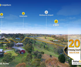 Rural / Farming commercial property for sale at 20 Creasey Court Bulla VIC 3428
