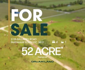 Rural / Farming commercial property for sale at 3155 Ballarto Road Pakenham South VIC 3810