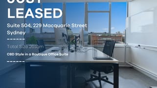 504/229 Macquarie Street Sydney NSW 2000