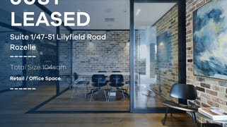 Suite 1/47-51 Lilyfield Road Rozelle NSW 2039