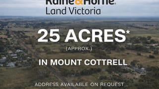 2 Address Available on request Mount Cottrell VIC 3024