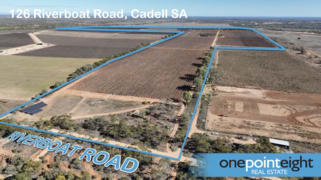 126 Riverboat Road Cadell SA 5321 126 Riverboat Road Cadell SA 5321