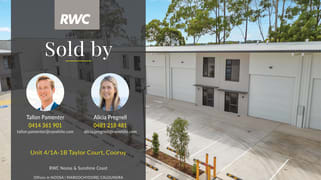 Unit 4/1A-1B Taylor Court Cooroy QLD 4563