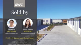 7/115-119 Quanda Road Coolum Beach QLD 4573