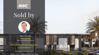 31/248-256 Quanda Road Coolum Beach QLD 4573 31/248-256 Quanda Road Coolum Beach QLD 4573