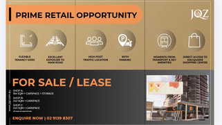 Shop 1 C/101 Waterloo Road Macquarie Park NSW 2113