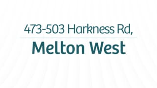 473-503 Harkness Road Melton West VIC 3337
