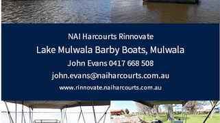 Lake Mulwala Barby Boats Mulwala NSW 2647
