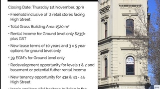 41 - 45 HIGH STREET Bendigo VIC 3550 41 - 45 HIGH STREET Bendigo VIC 3550