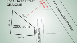Lot 1, 49 Owen Street Craiglie QLD 4877 Lot 1, 49 Owen Street Craiglie QLD 4877