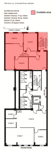 Offices commercial property leased at Level 5/18-20 Grenfell Street Adelaide SA 5000 Offices commercial property leased at Level 5/18-20 Grenfell Street Adelaide SA 5000