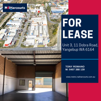 Factory, Warehouse & Industrial commercial property leased at 11 Dobra Road Yangebup WA 6164 Factory, Warehouse & Industrial commercial property leased at 11 Dobra Road Yangebup WA 6164