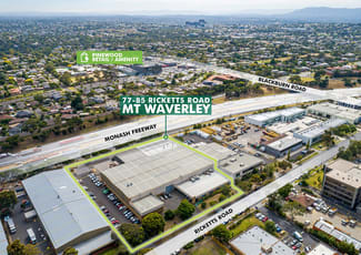 Factory, Warehouse & Industrial commercial property leased at 77-85 Ricketts Road Mount Waverley VIC 3149