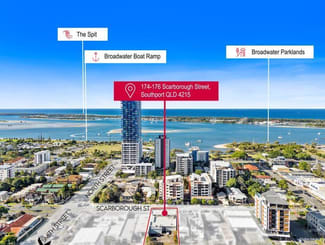Showrooms / Bulky Goods commercial property leased at 174-176 Scarborough Street Southport QLD 4215