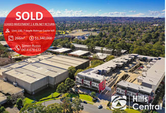 Offices commercial property sold at 100/7 Hoyle Avenue Castle Hill NSW 2154 Offices commercial property sold at 100/7 Hoyle Avenue Castle Hill NSW 2154