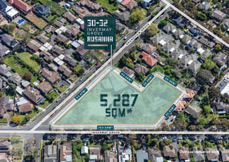 Development / Land commercial property sold at 30-32 Invermay Grove Rosanna VIC 3084
