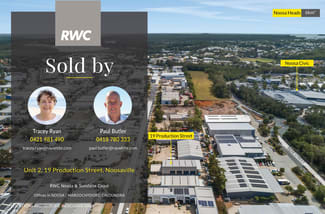 Factory, Warehouse & Industrial commercial property sold at Lot 2/19 Production Street Noosaville QLD 4566 Factory, Warehouse & Industrial commercial property sold at Lot 2/19 Production Street Noosaville QLD 4566