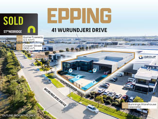 Factory, Warehouse & Industrial commercial property sold at 41 Wurundjeri Drive Epping VIC 3076