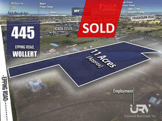 Factory, Warehouse & Industrial commercial property sold at 445 EPPING ROAD Wollert VIC 3750 Factory, Warehouse & Industrial commercial property sold at 445 EPPING ROAD Wollert VIC 3750