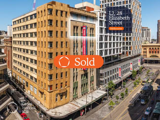 Offices commercial property sold at Level 7, 28 Elizabeth Street Melbourne VIC 3000