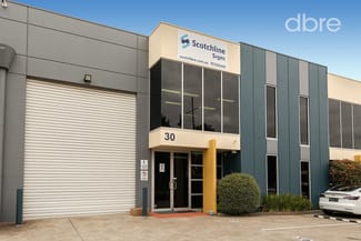Factory, Warehouse & Industrial commercial property sold at 30/140-148 Chesterville Road Cheltenham VIC 3192