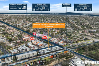 Shop & Retail commercial property for sale at 4 & 5/46-48 Beetham Parade Rosanna VIC 3084