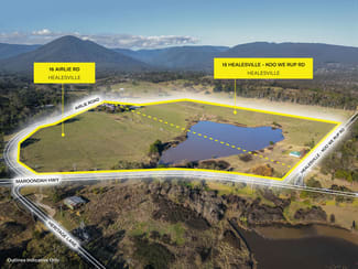 Development / Land commercial property for sale at 16 Airlie Road & 15 Healesville Koo Wee Rup Road Healesville VIC 3777