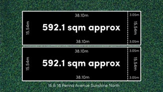 Development / Land commercial property for sale at 16 & 18 Penna Avenue Sunshine North VIC 3020 Development / Land commercial property for sale at 16 & 18 Penna Avenue Sunshine North VIC 3020
