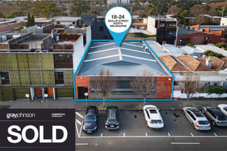 Factory, Warehouse & Industrial commercial property sold at 18-24 Baillie Street North Melbourne VIC 3051