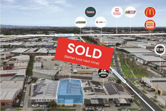 Factory, Warehouse & Industrial commercial property sold at 6 Joyner Street Moorabbin VIC 3189