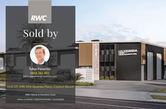 Factory, Warehouse & Industrial commercial property sold at 25/248-256 Quanda Road Coolum Beach QLD 4573 Factory, Warehouse & Industrial commercial property sold at 25/248-256 Quanda Road Coolum Beach QLD 4573