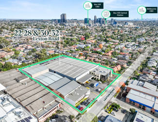 Factory, Warehouse & Industrial commercial property for sale at 22-28 & 30-32 Lexton Road Box Hill North VIC 3129