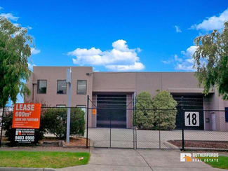 Factory, Warehouse & Industrial commercial property leased at 18 Yale Drive Epping VIC 3076