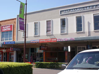 Shop & Retail commercial property leased at 7 GF/217 Margaret Street Toowoomba City QLD 4350