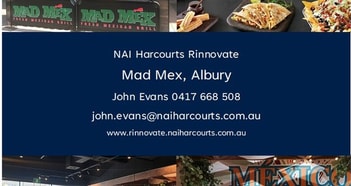 Food, Beverage & Hospitality Business in Albury