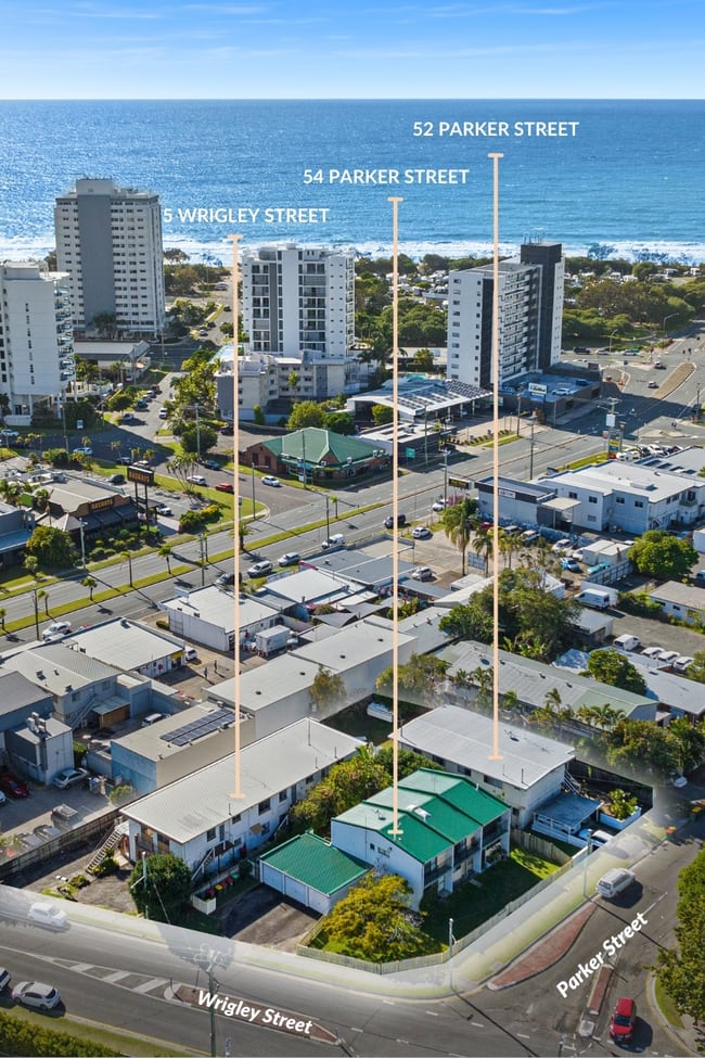 52 & 54 Parker Street and 5 Wrigley Street Maroochydore QLD 4558