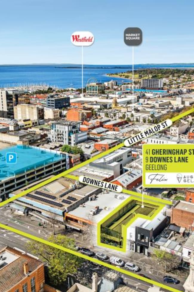 41 Gheringhap Street & 9 Downes Lane Geelong VIC 3220