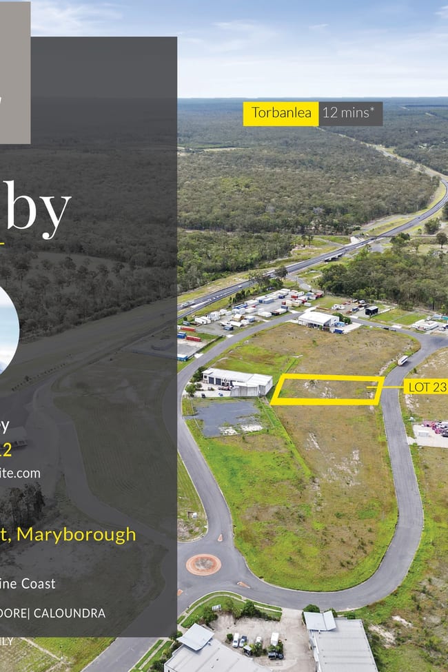 Lot 23 Enterprise Circuit Maryborough QLD 4650