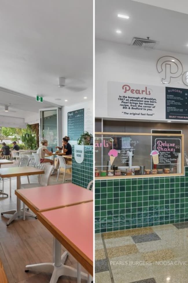 Pearls Burgers Located At Gympie Terrace & Noosa Civic Noosaville QLD 4566
