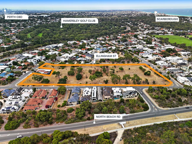 44-50 Cromer Way, 4 Mundford Street, 1 and 29-35 Ellingham Street North Beach WA 6020