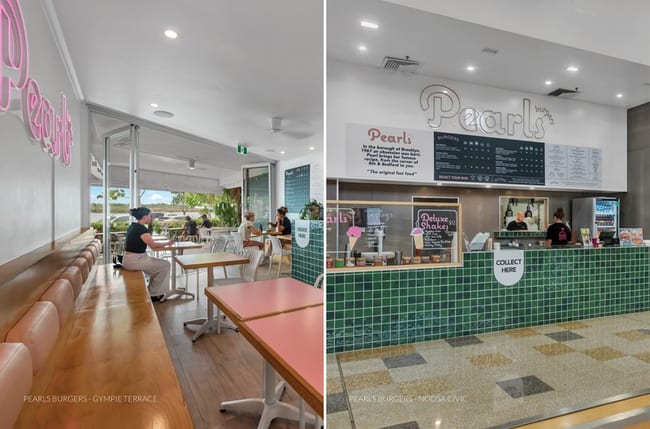 Pearls Burgers Located At Gympie Terrace & Noosa Civic Noosaville QLD 4566
