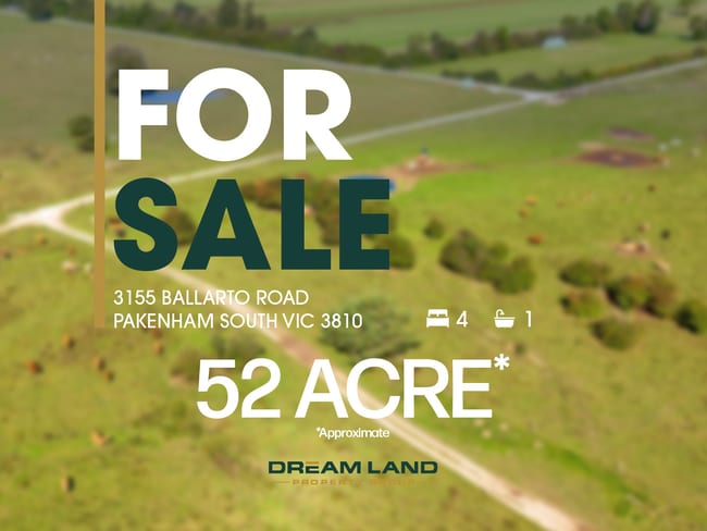 3155 Ballarto Road Pakenham South VIC 3810 3155 Ballarto Road Pakenham South VIC 3810