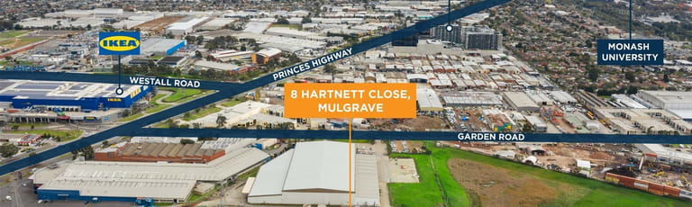 Factory, Warehouse & Industrial commercial property for lease at 8 Hartnett Close Mulgrave VIC 3170